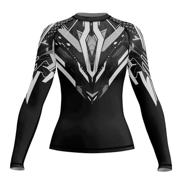 Rashninja Cyber Mech Guardian Women's Long Sleeve Rash Guard