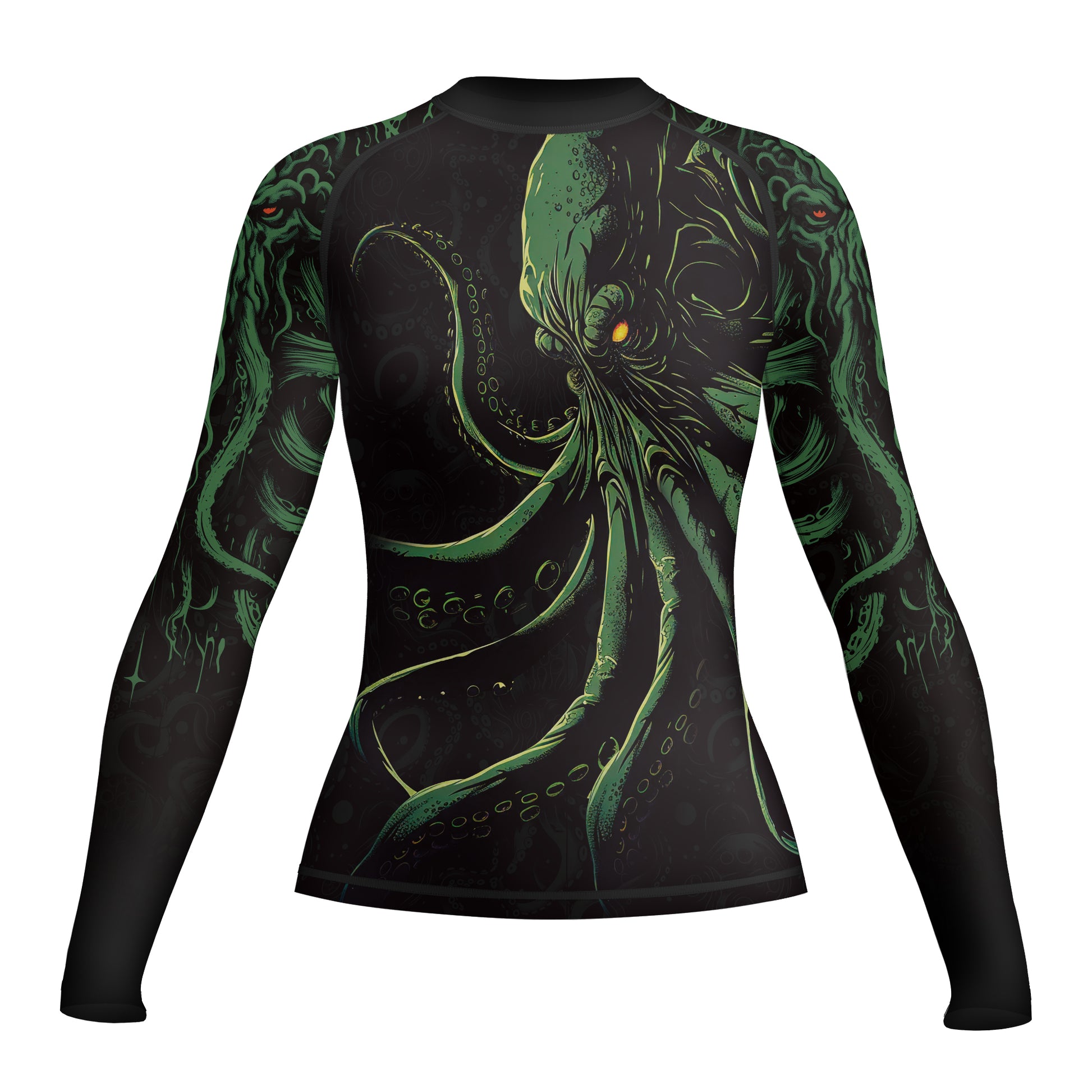 Rashninja Ranked Tentacle Tyrant Women's Long Sleeve Rash Guard