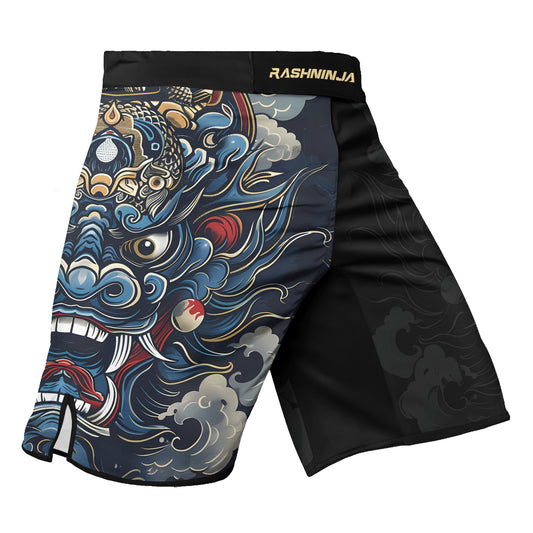 Rashninja Dragon Fury Reign Men's Fight Shorts