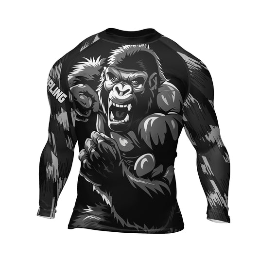 Rashninja Gorilla Roar Dominator Men's Long Sleeve Rash Guard