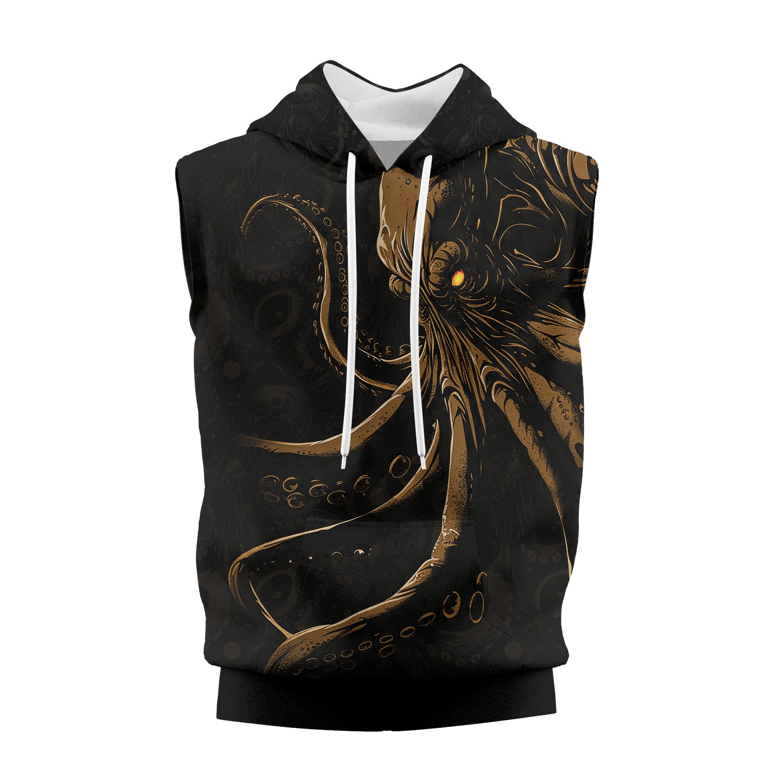 Rashninja Tentacle Tyrant Sleeveless Hoodie | MMA Sleeveless Hoodie