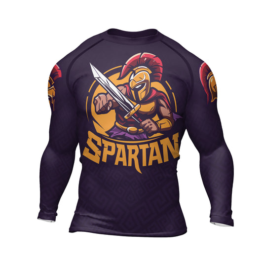 Rashninja Spartan Defender Men's Long Sleeve Rash Guard