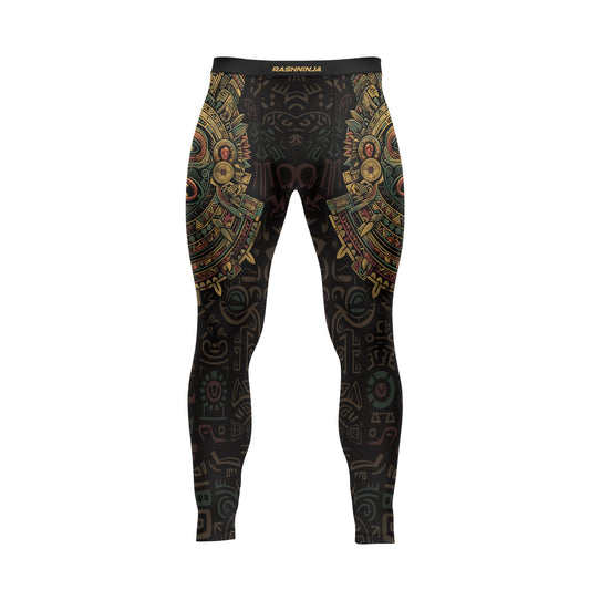Rashninja Aztec Sun God Mask Men's Spats