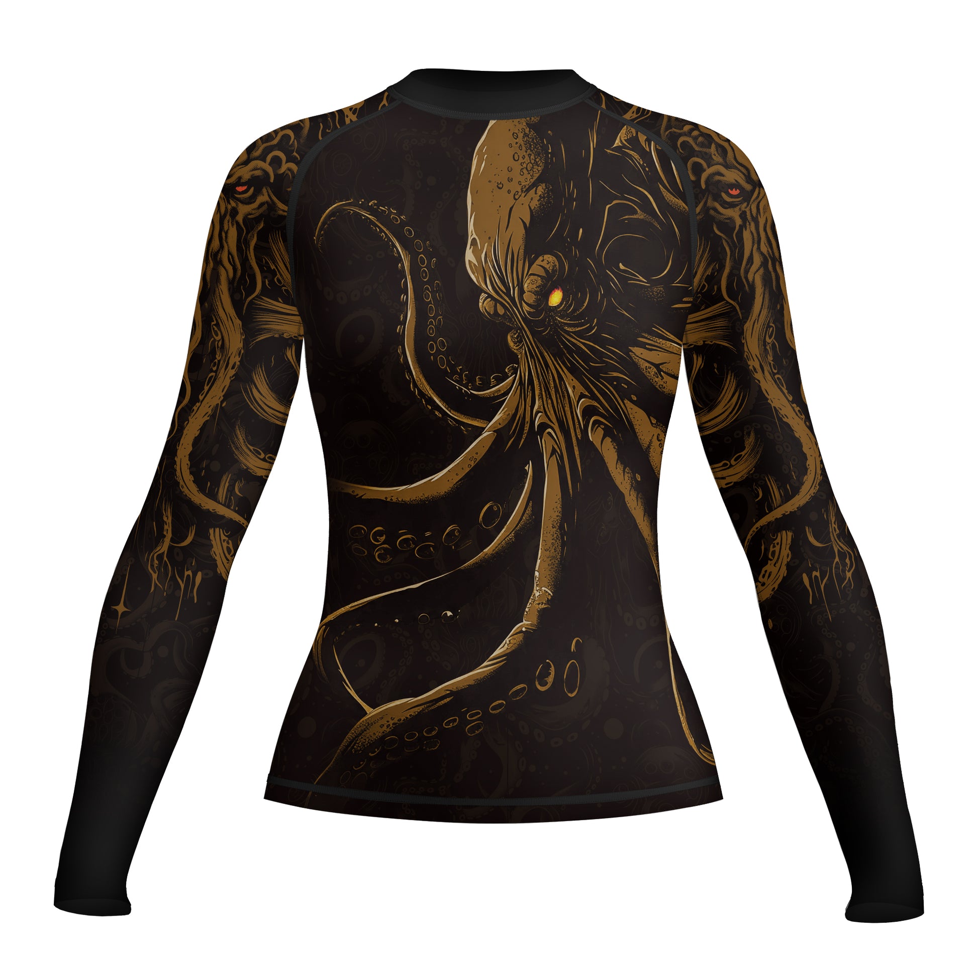 Rashninja Ranked Tentacle Tyrant Women's Long Sleeve Rash Guard