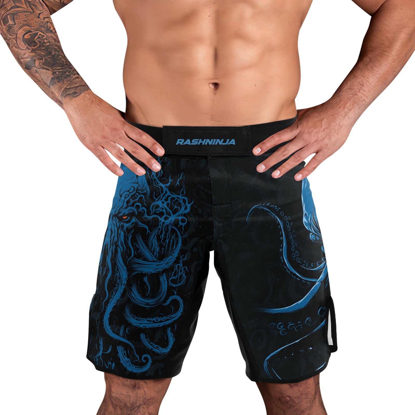 Rashninja Tentacle Tyrant Men's Fight Shorts | Compression Shorts