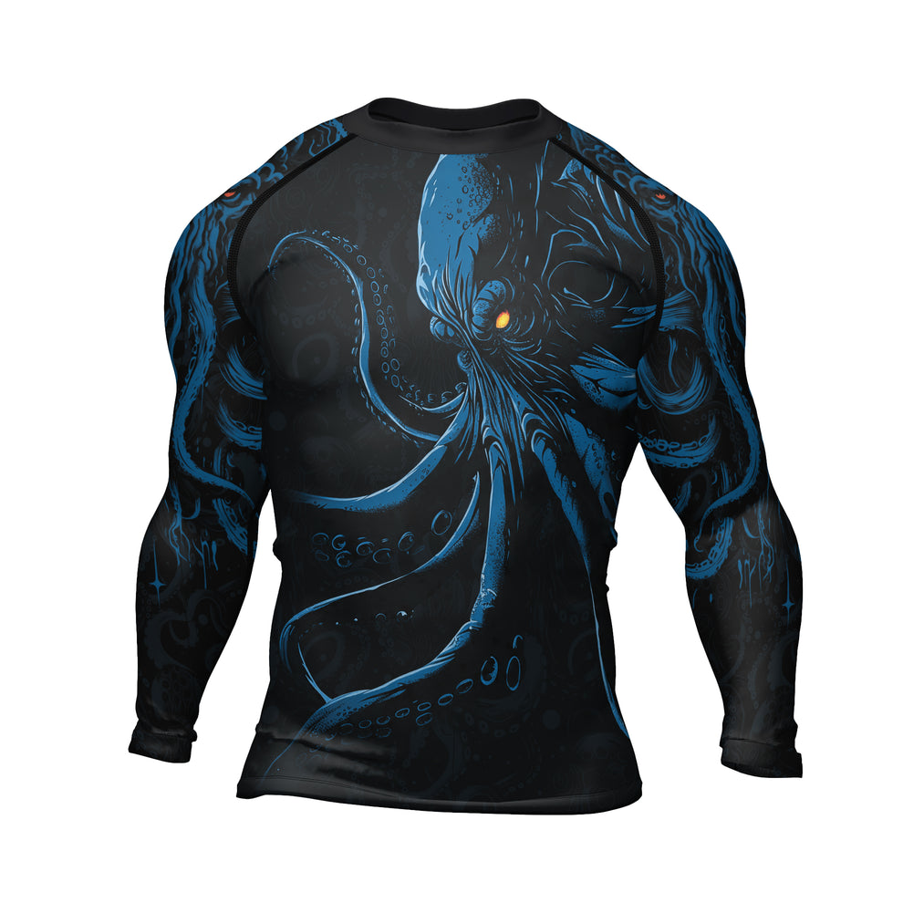 Rashninja Tentacle Tyrant Men's Long Sleeve Rash Guard | Rash Guard