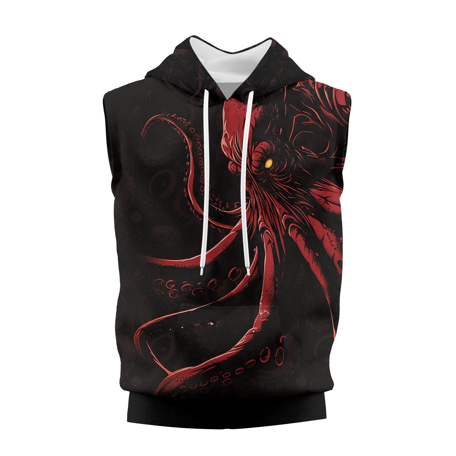 Rashninja Tentacle Tyrant Sleeveless Hoodie | MMA Sleeveless Hoodie