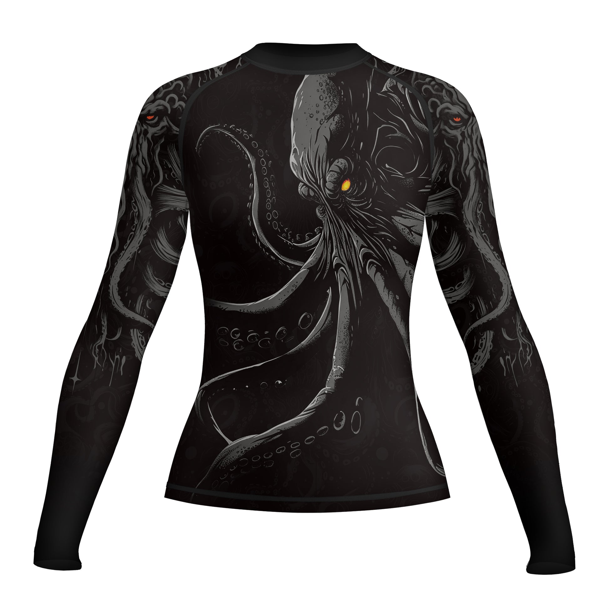 Rashninja Ranked Tentacle Tyrant Women's Long Sleeve Rash Guard