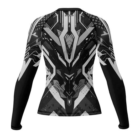 Rashninja Cyber Mech Guardian Women's Long Sleeve Rash Guard