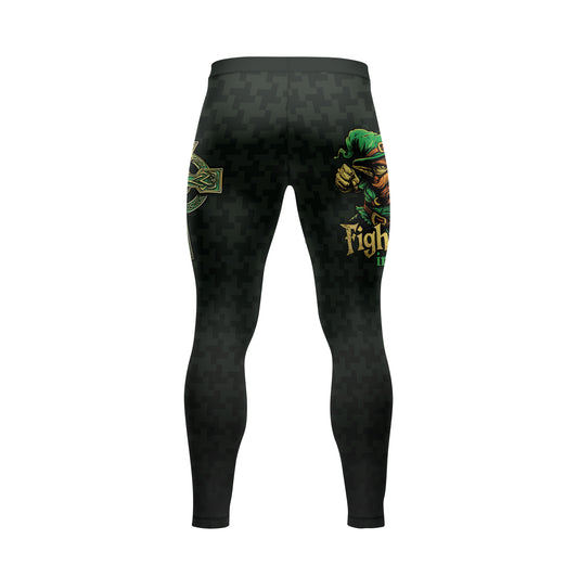 Rashninja Fighting Irish Leprechaun Men's Spats