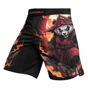 Rashninja Panda Samurai Path Men's Fight Shorts