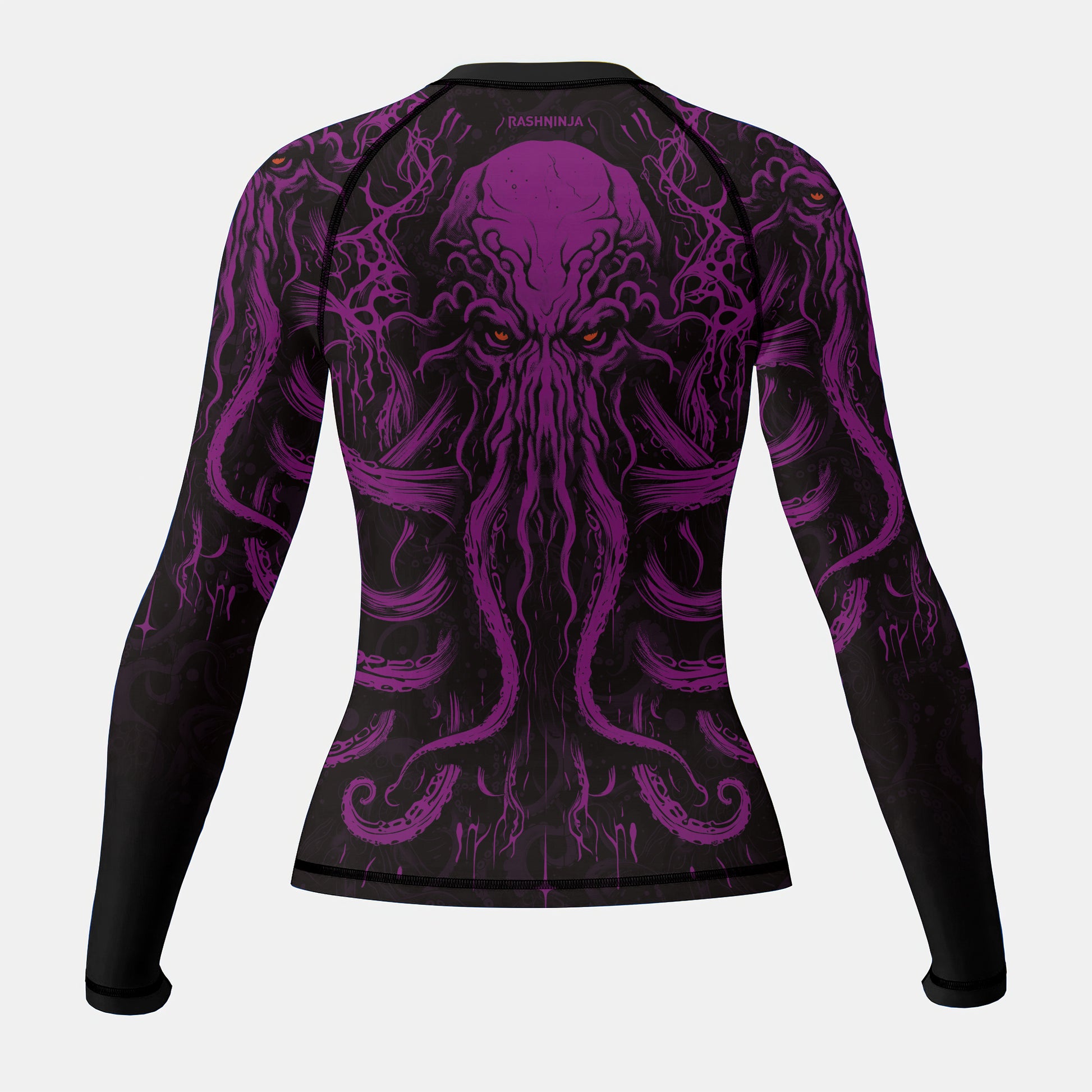 Rashninja Ranked Tentacle Tyrant Women's Long Sleeve Rash Guard