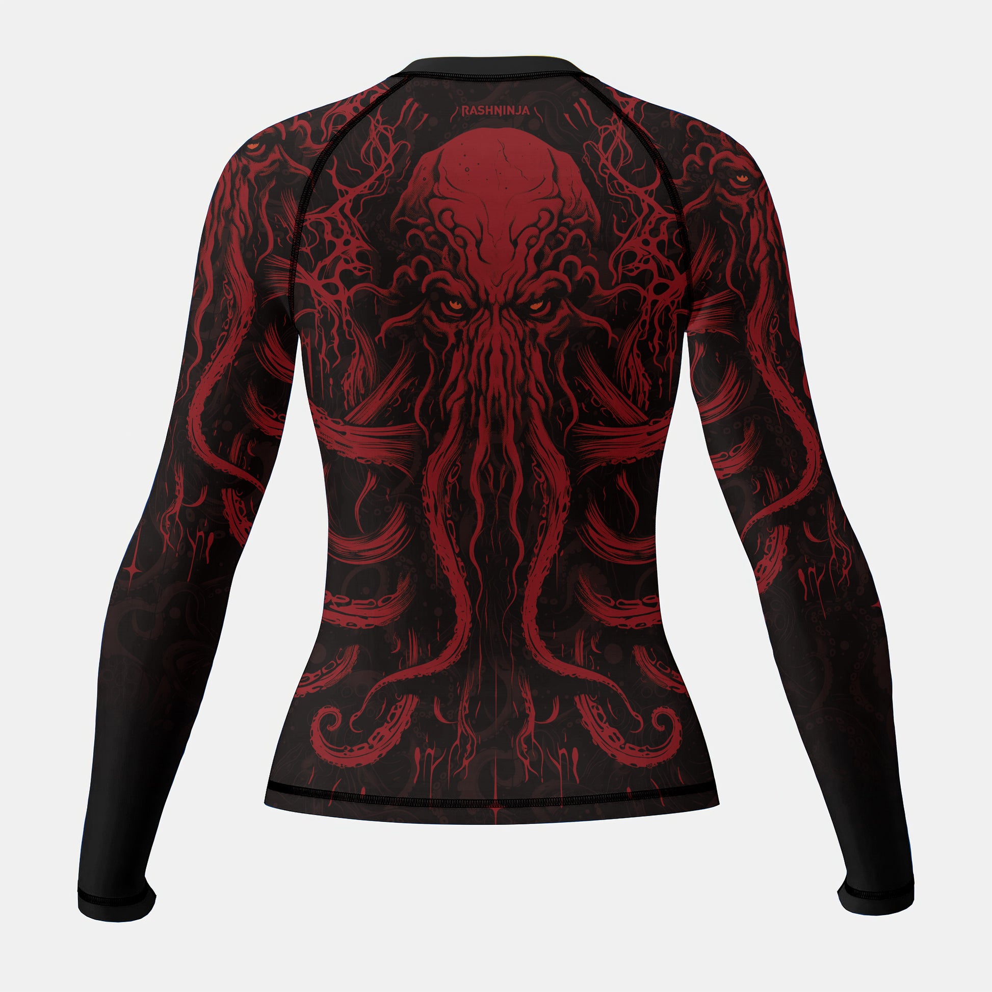 Rashninja Ranked Tentacle Tyrant Women's Long Sleeve Rash Guard