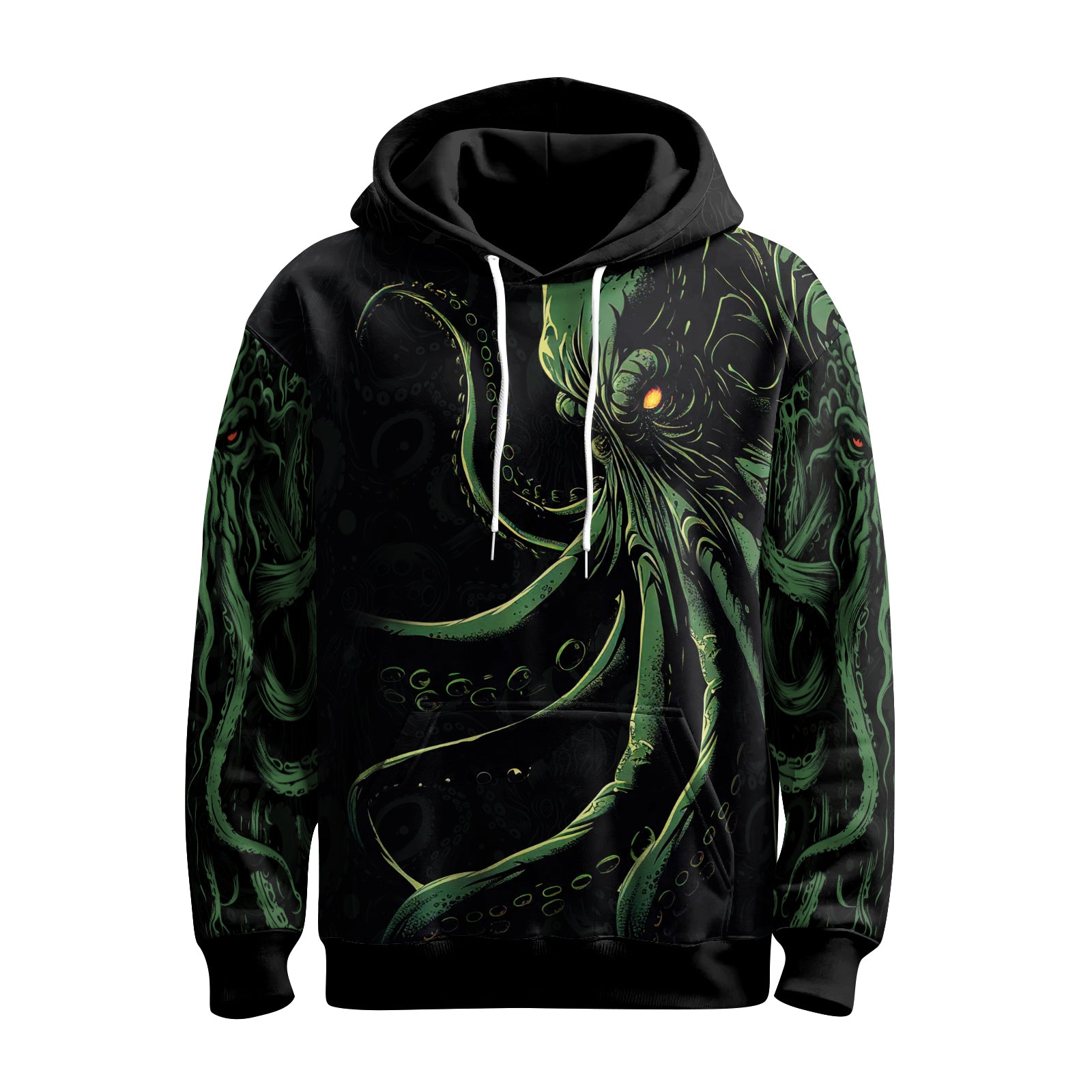 Rashninja Tentacle Tyrant AOP Hoodie | Jiu Jitsu Octopus Hoodie