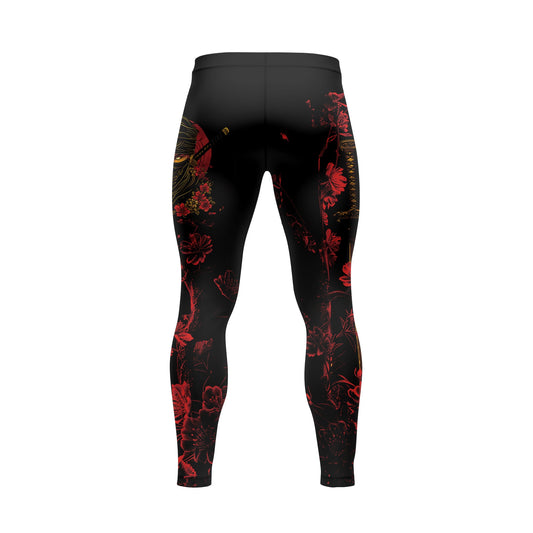 Rashninja Ninja Crimson Blossom Men's Spats