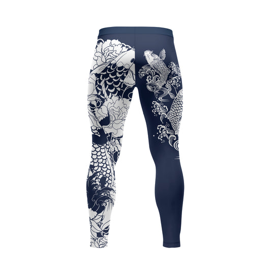 Rashninja Ranked Japanese Koi Fish Men's Spats