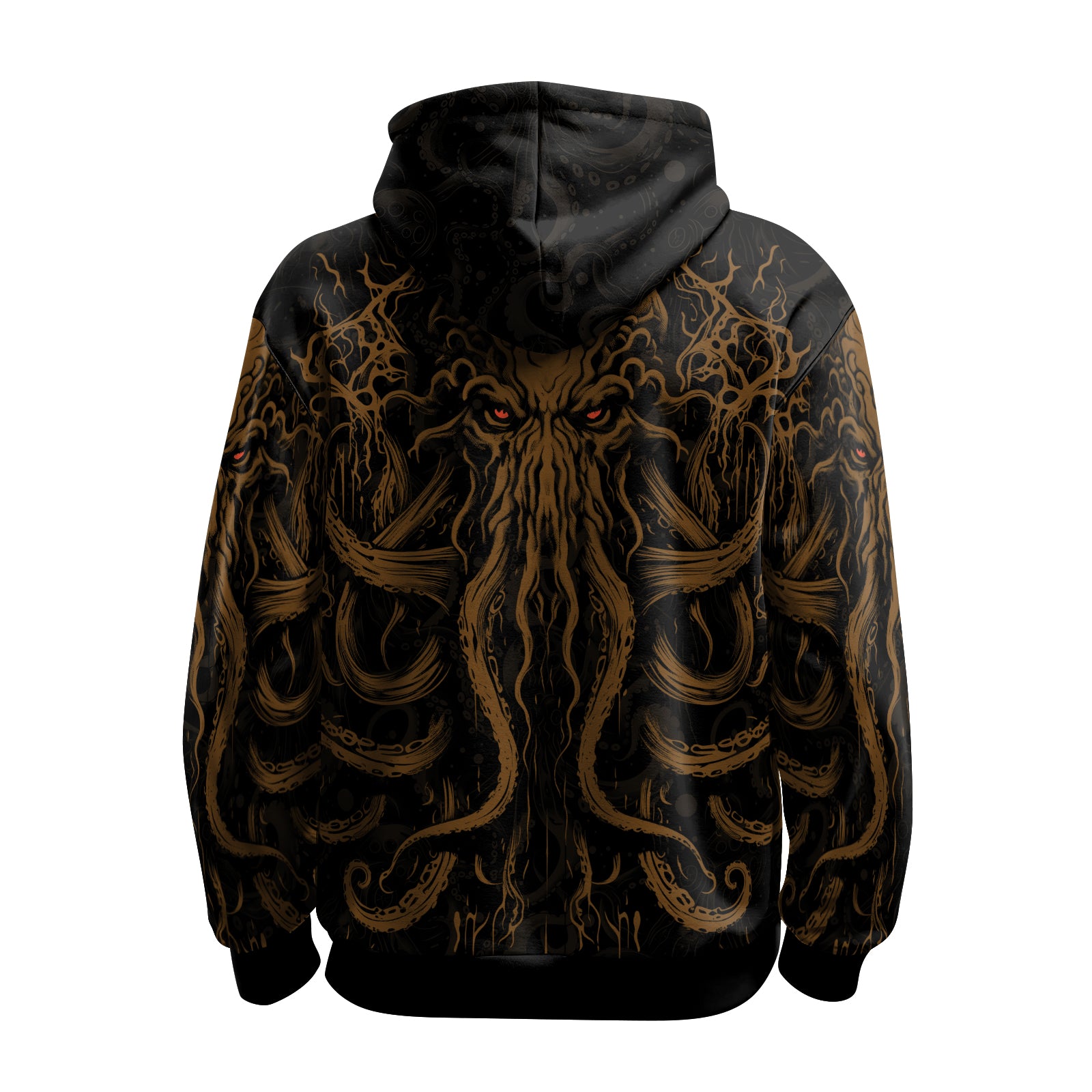 Rashninja Tentacle Tyrant AOP Hoodie | Jiu Jitsu Octopus Hoodie