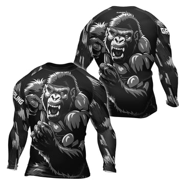 Rashninja Gorilla Roar Dominator Men's Long Sleeve Rash Guard