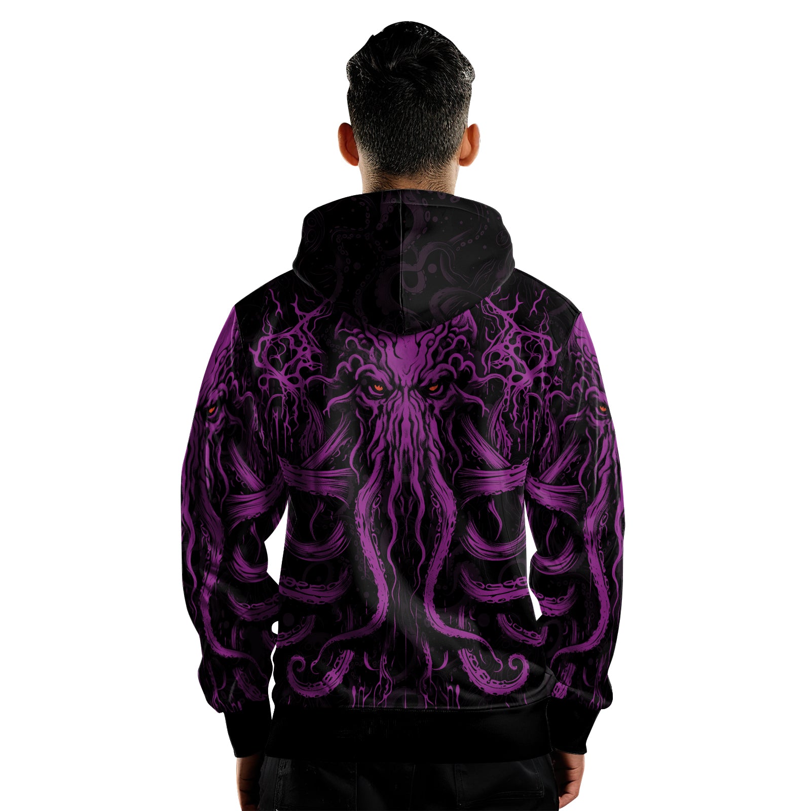 Rashninja Tentacle Tyrant AOP Hoodie | Jiu Jitsu Octopus Hoodie