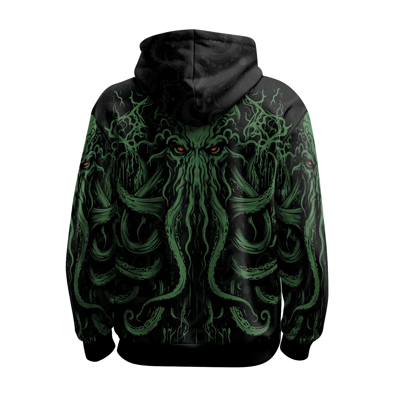 Rashninja Tentacle Tyrant AOP Hoodie | Jiu Jitsu Octopus Hoodie