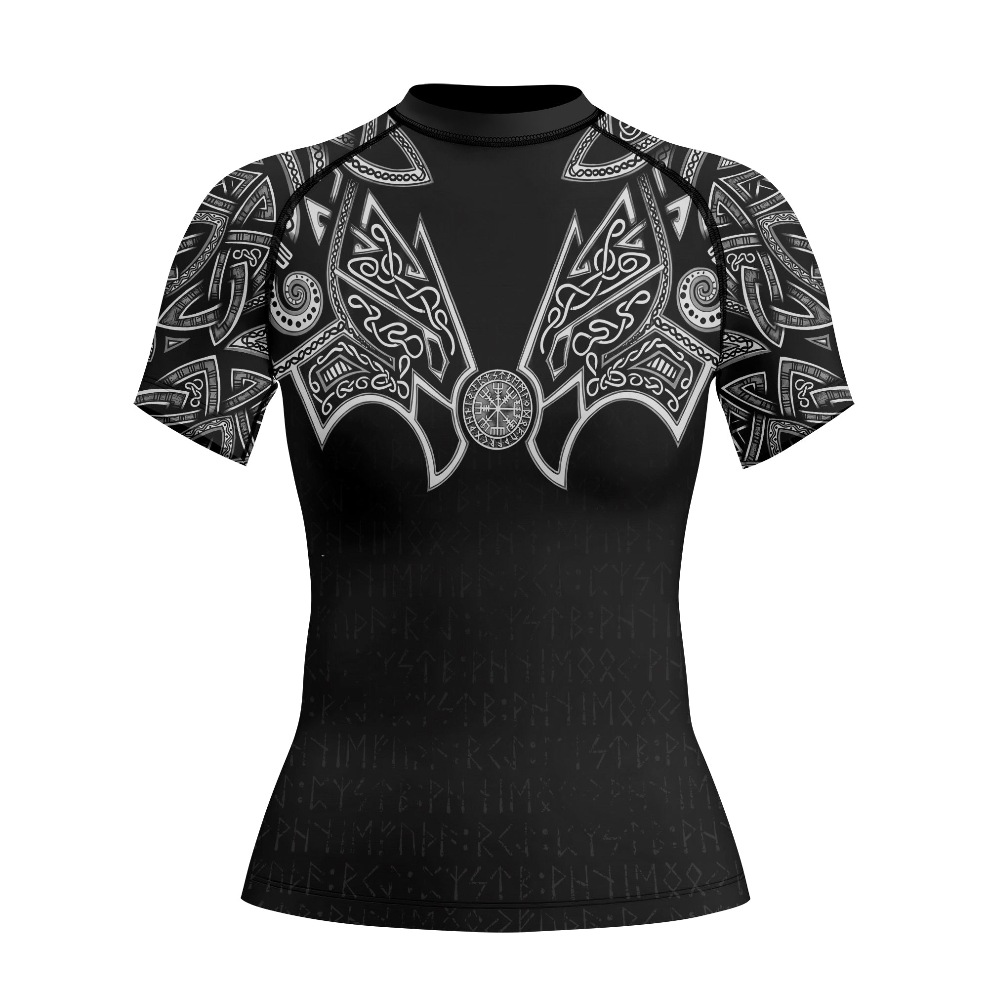 Rashninja Thor's Hammer Ranked Women's Short Sleeve Rash Guard