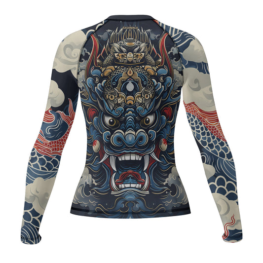 Rashninja Dragon Fury Reign Women's Long Sleeve Rash Guard