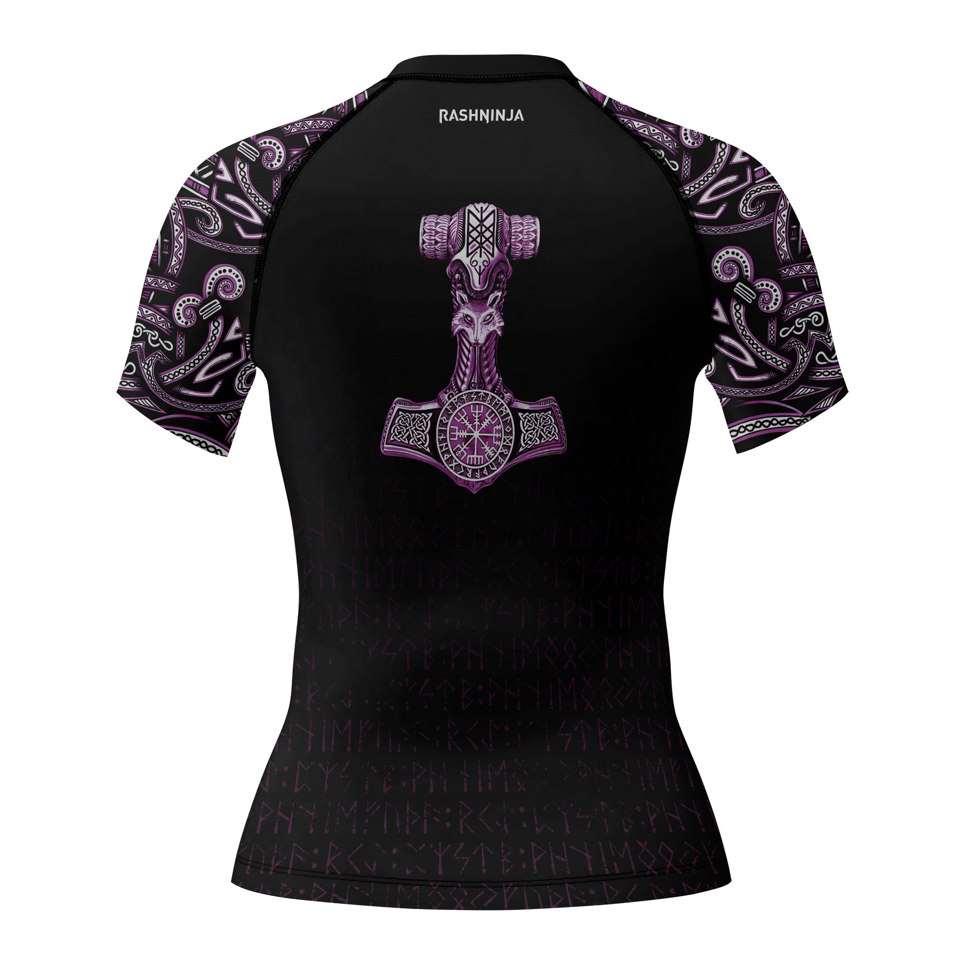 Rashninja Thor's Hammer Ranked Women's Short Sleeve Rash Guard