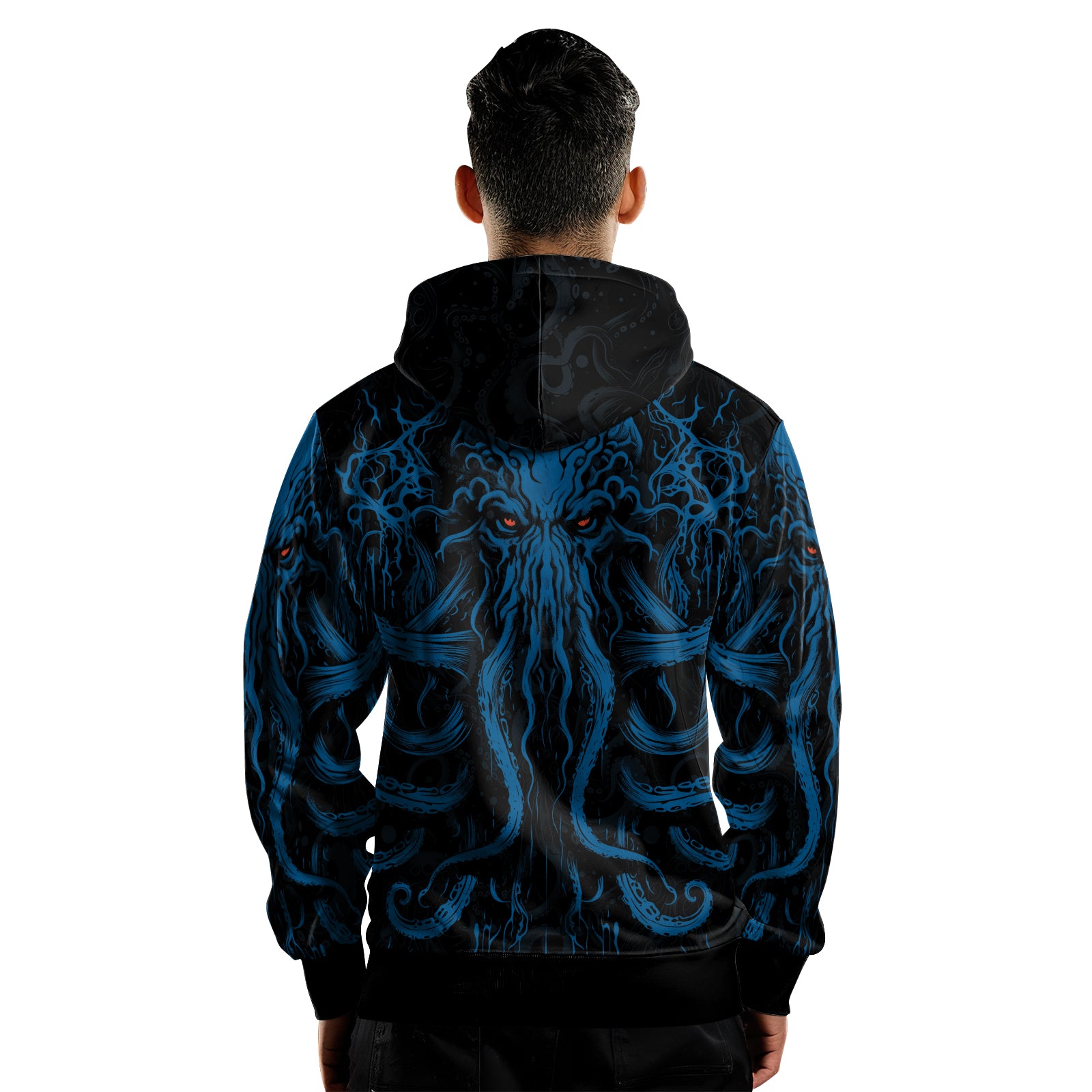 Rashninja Tentacle Tyrant AOP Hoodie | Jiu Jitsu Octopus Hoodie