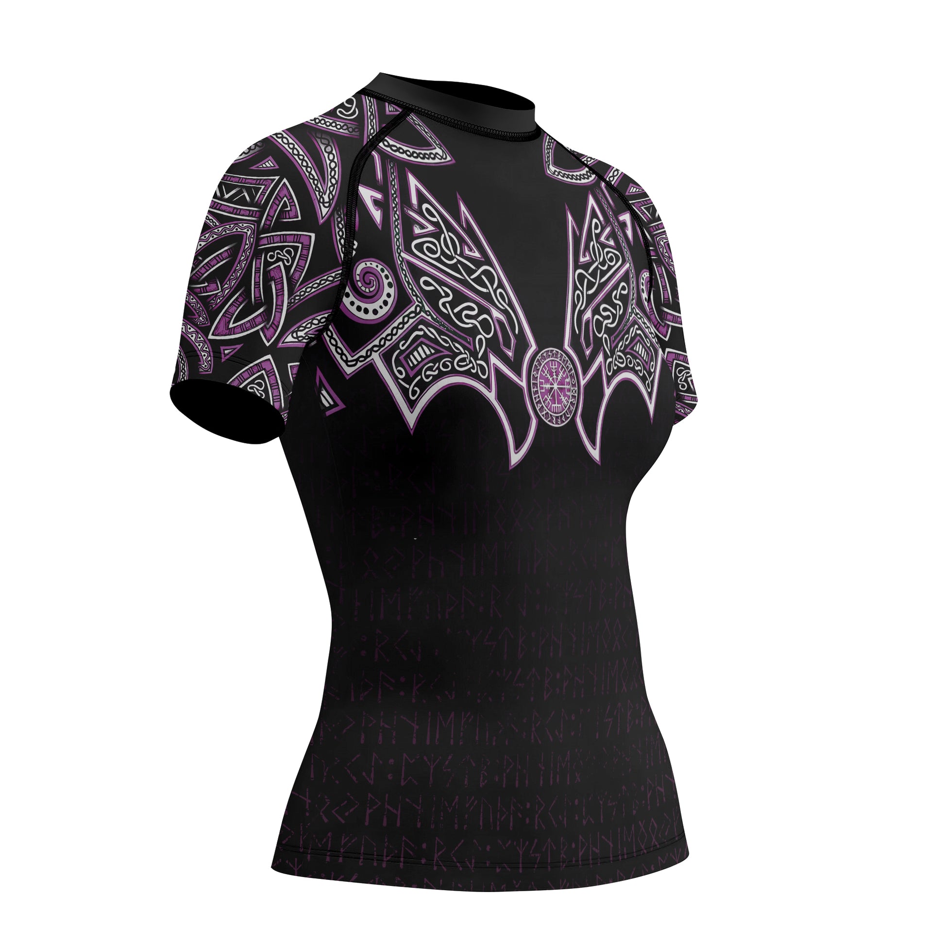 Rashninja Thor's Hammer Ranked Women's Short Sleeve Rash Guard