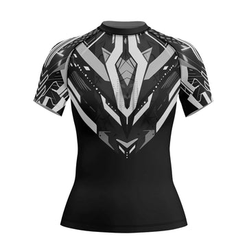 Rashninja Cyber Mech Guardian Women's Short Sleeve Rash Guard