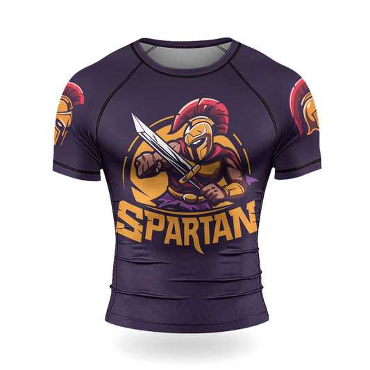 Rashninja Spartan Defender Men's Short Sleeve Rash Guard