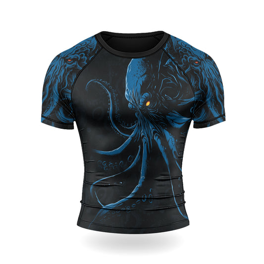 Rashninja Tentacle Tyrant Men's Short Sleeve Rash Guard | Rash Guard