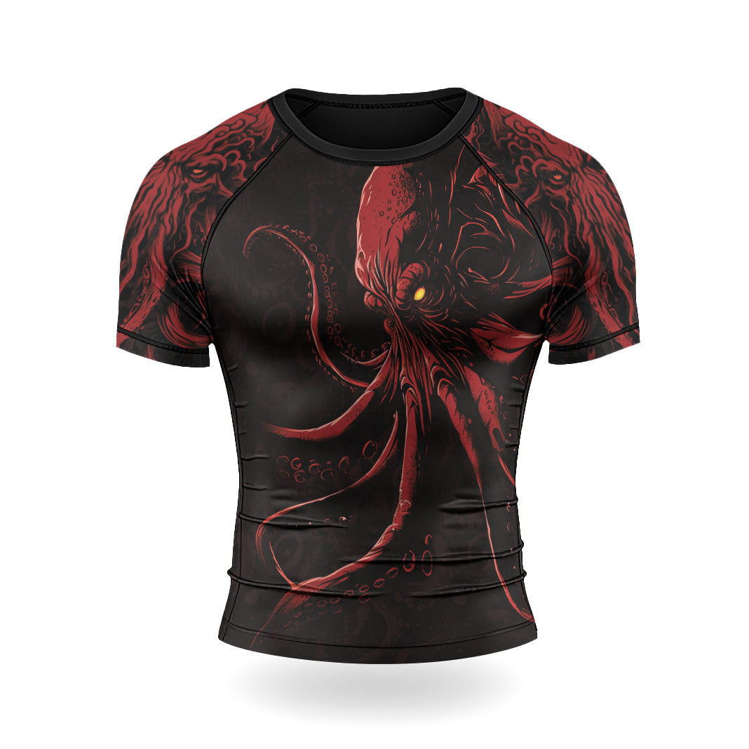 Rashninja Tentacle Tyrant Men's Short Sleeve Rash Guard | Rash Guard