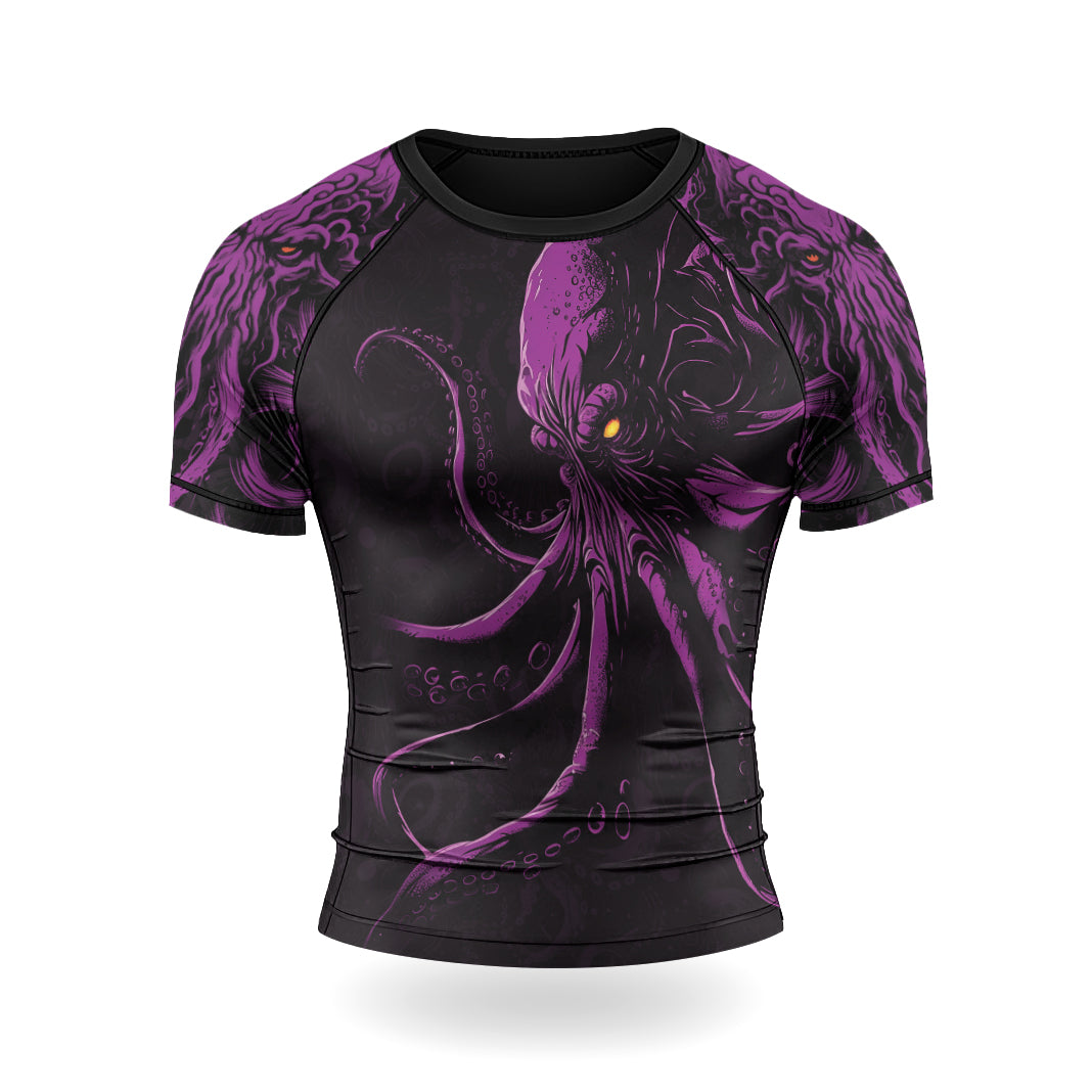 Rashninja Tentacle Tyrant Men's Short Sleeve Rash Guard | Rash Guard