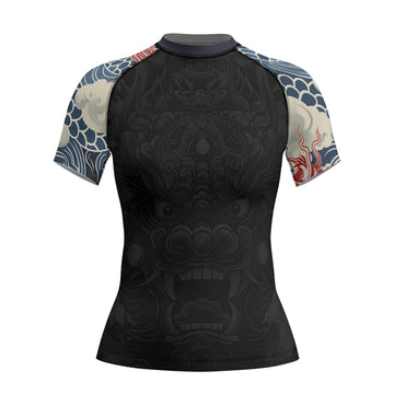Rashninja Dragon Fury Reign Women's Short Sleeve Rash Guard