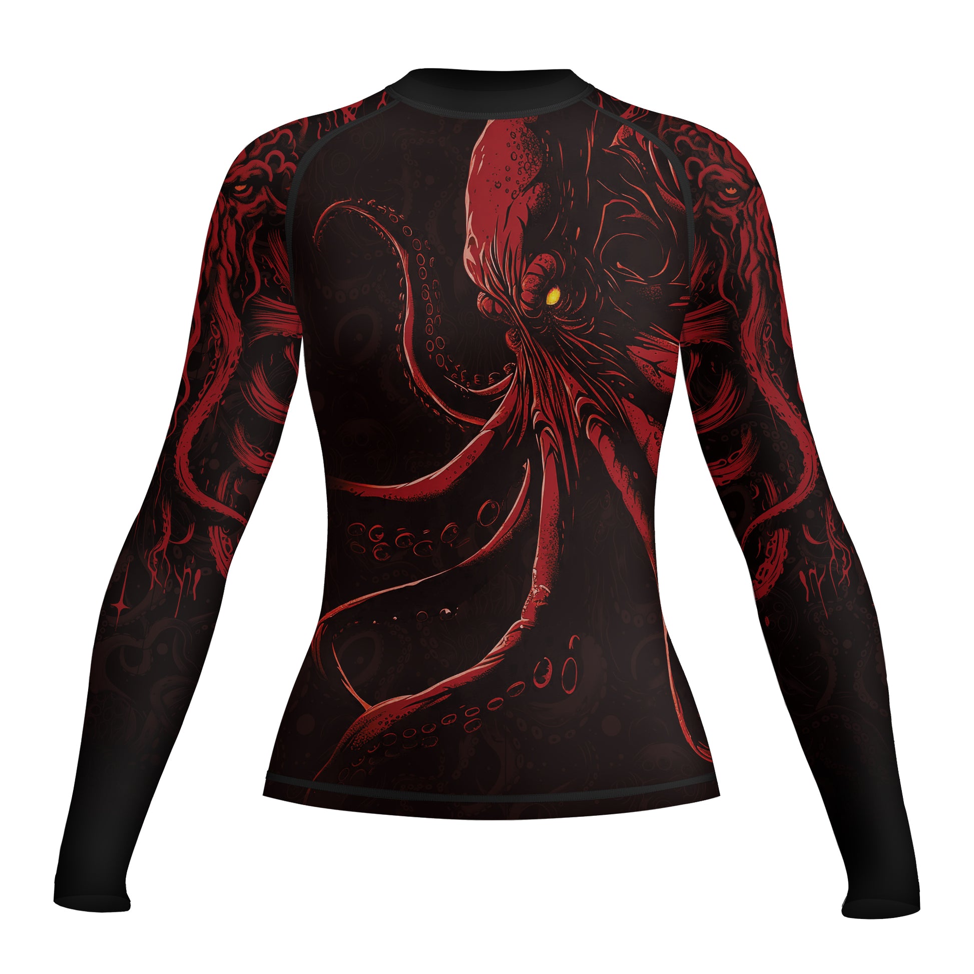 Rashninja Ranked Tentacle Tyrant Women's Long Sleeve Rash Guard