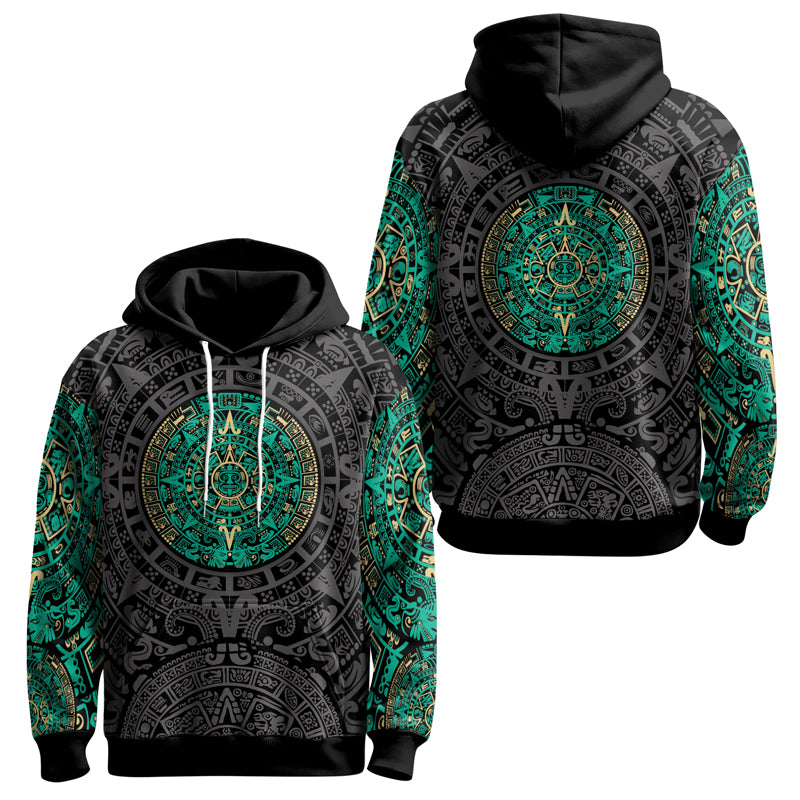 Rashninja Aztec Sun AOP Hoodie