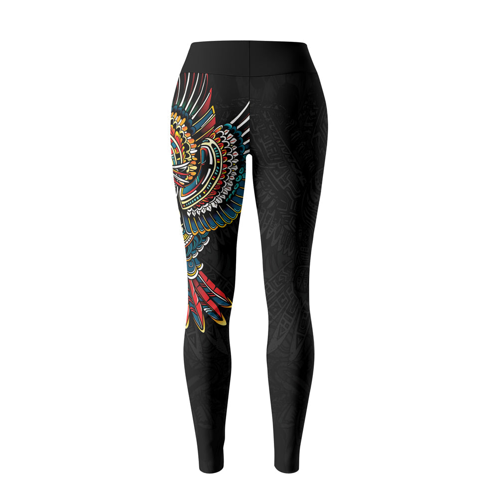 Rashninja Aztec Hunting Eagle Women's Leggings