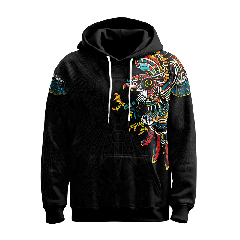 Rashninja Aztec Hunting Eagle AOP Hoodie