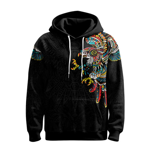 Rashninja Aztec Hunting Eagle AOP Hoodie