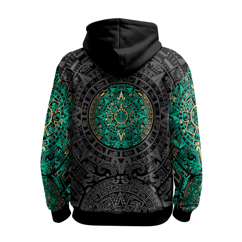 Rashninja Aztec Sun AOP Hoodie