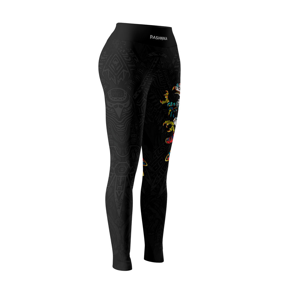 Rashninja Aztec Hunting Eagle Women's Leggings