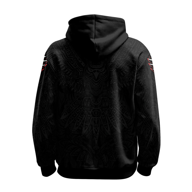 Rashninja Aztec Hunting Eagle AOP Hoodie