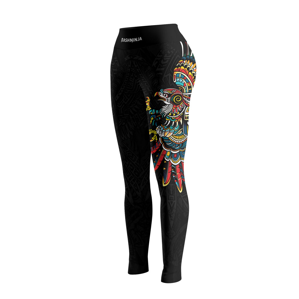 Rashninja Aztec Hunting Eagle Women's Leggings