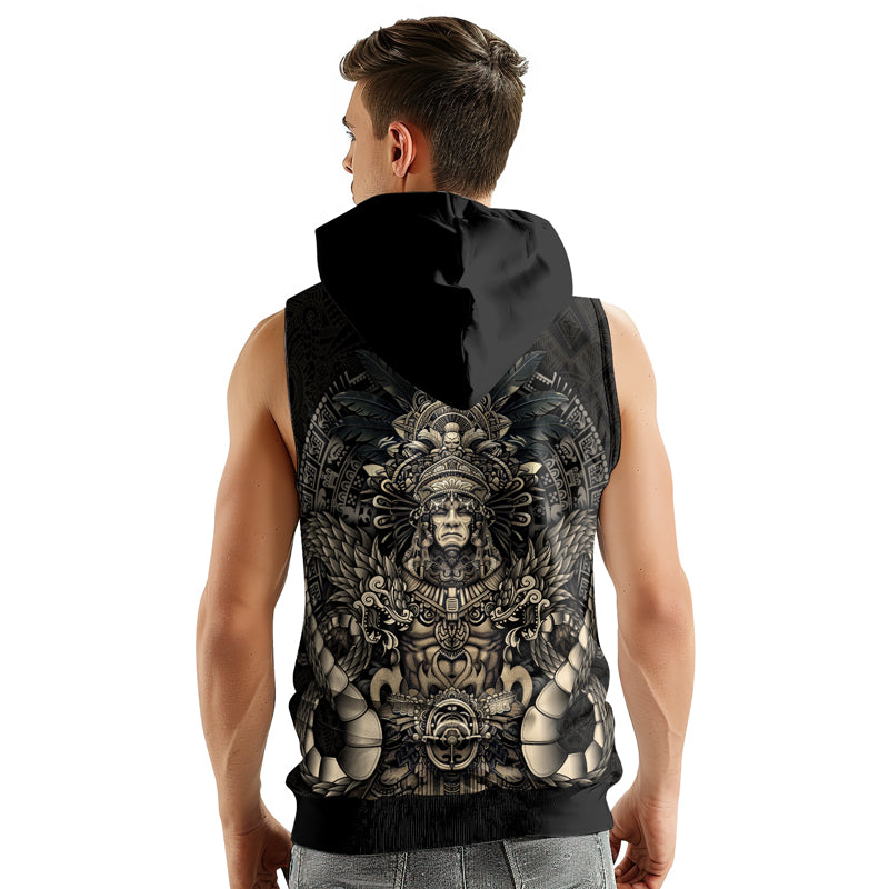 Rashninja Aztec High Chief Sleeveless Hoodie | MMA Sleeveless Hoodie