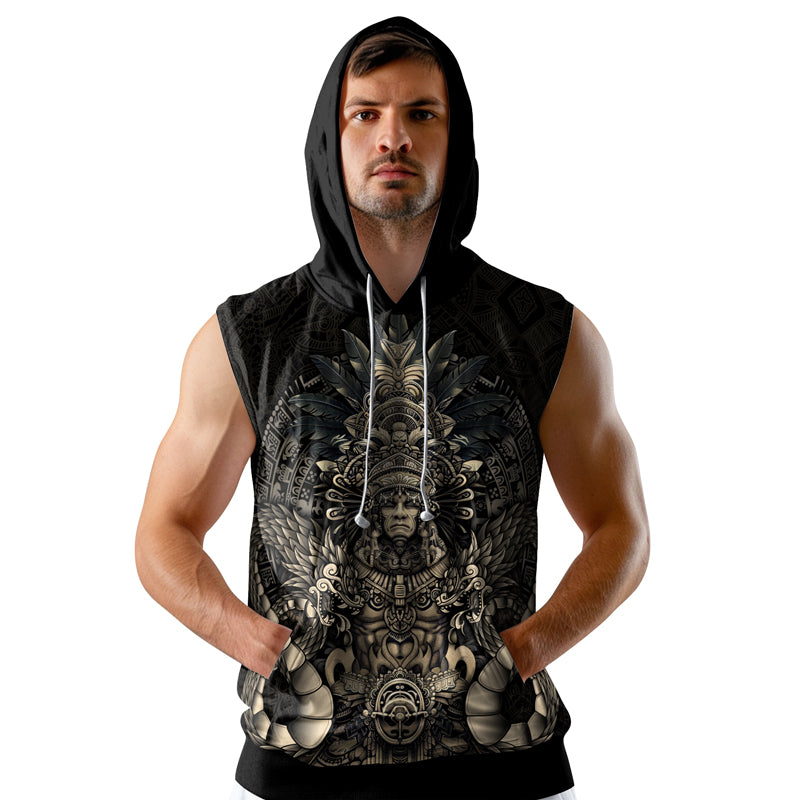 Rashninja Aztec High Chief Sleeveless Hoodie | MMA Sleeveless Hoodie