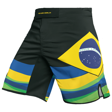 Rashninja Brazilian Spirit Grappling Men's Fight Shorts