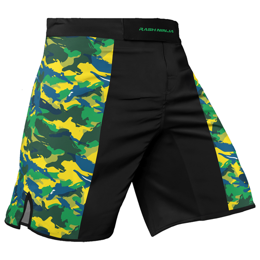 Rashninja Brazilian Camouflage Men's Fight Shorts