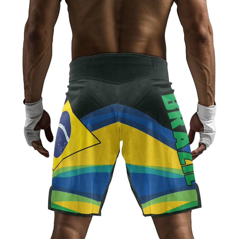 Rashninja Brazilian Spirit Grappling Men's Fight Shorts