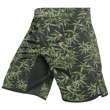 Rashninja Camouflage Bamboo Shadow Men's Fight Shorts